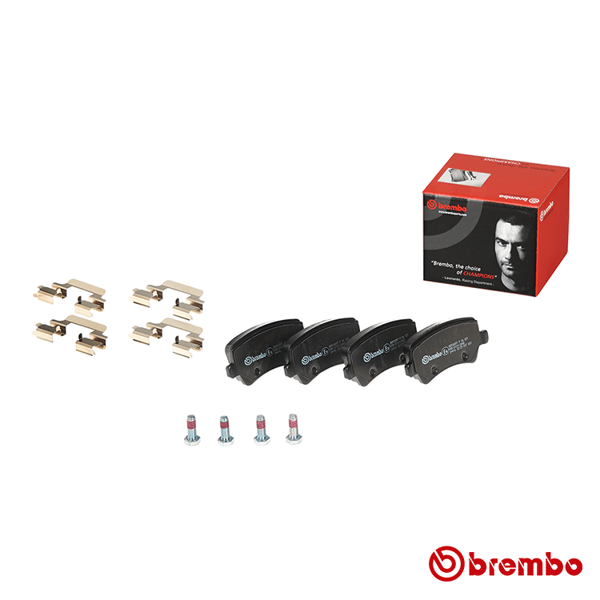 Brembo Rear Brake Pad for Landrover Range Rover Evoque Petrol | Brakeup