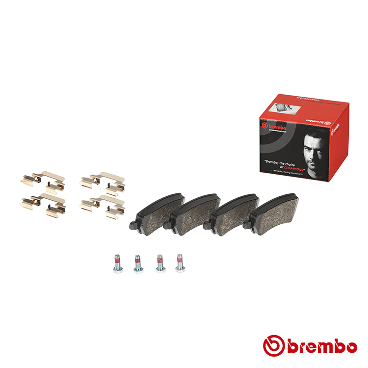 Brembo Rear Brake Pad for Landrover Range Rover Evoque Petrol | Brakeup